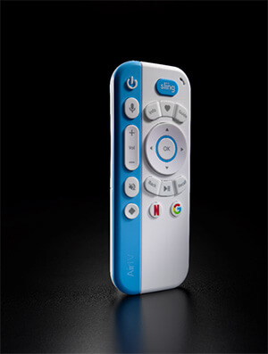 AirTV Player remote microphone button