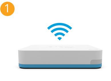 AirTV Player with WiFi symbol