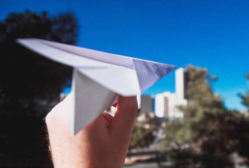 Paper airplane