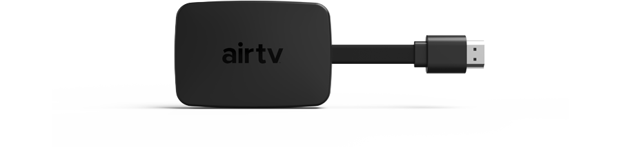 Rear view of AirTV